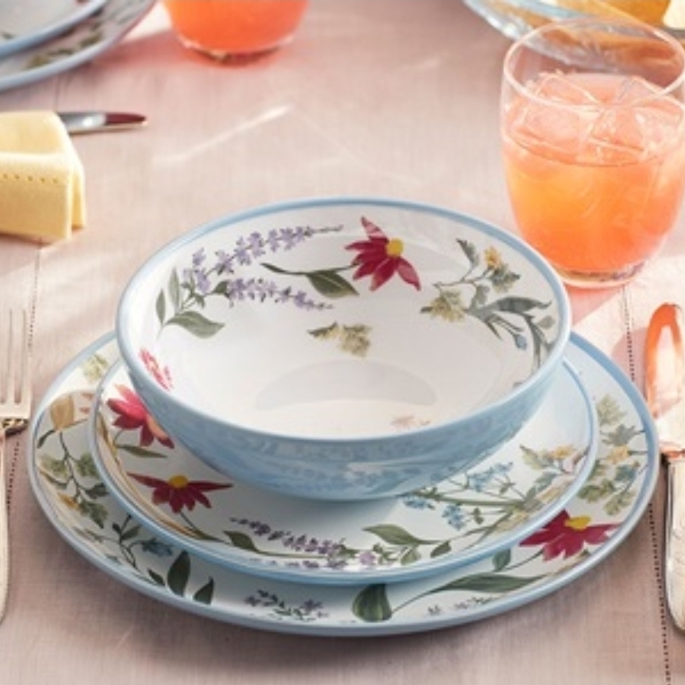 Princess House Floral Dinnerware Set - Multicolor